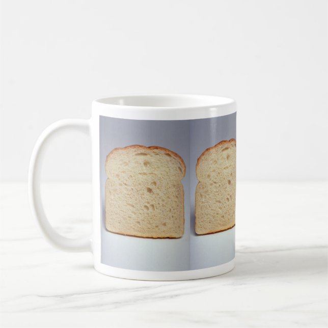 Läckert vitbröd kaffemugg (Vänster)