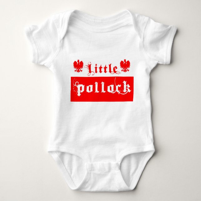 Lackkläder i baby t shirt (Framsida)