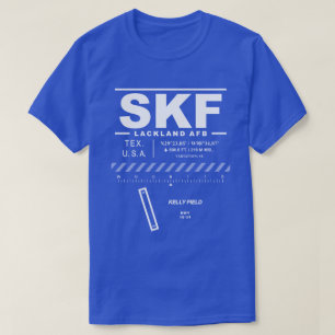 Lackland AFB Luft Force Base SKF T-Shirt