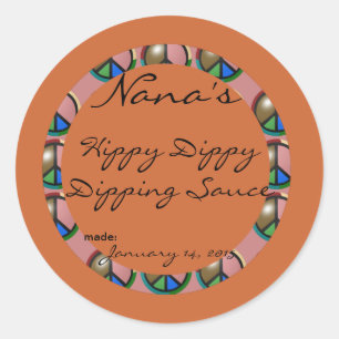 Läcklock för fredskanning - storlekssorterad för e runt klistermärke