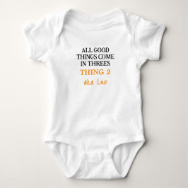 Lacklösa tripplar med Namn, Anpassningsbar Unisex T Shirt