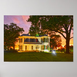 Lackman-Thompson Gods Farmhouse, Lenexa, Kansas Poster