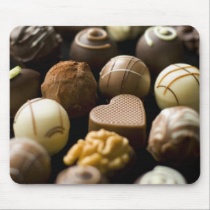 Läckra chokladpralines musmatta