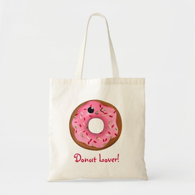 Läckra Donuts Tygkasse (Framsidan)