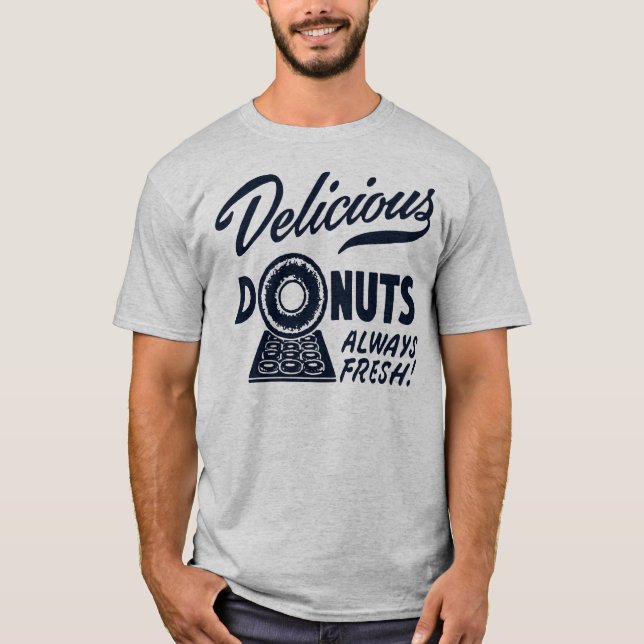Läckra DonutsT-tröja Tee Shirt (Framsida)
