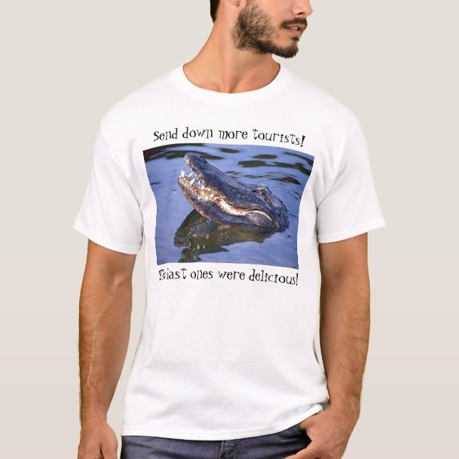 Läckra turister T T-shirt (Framsida)
