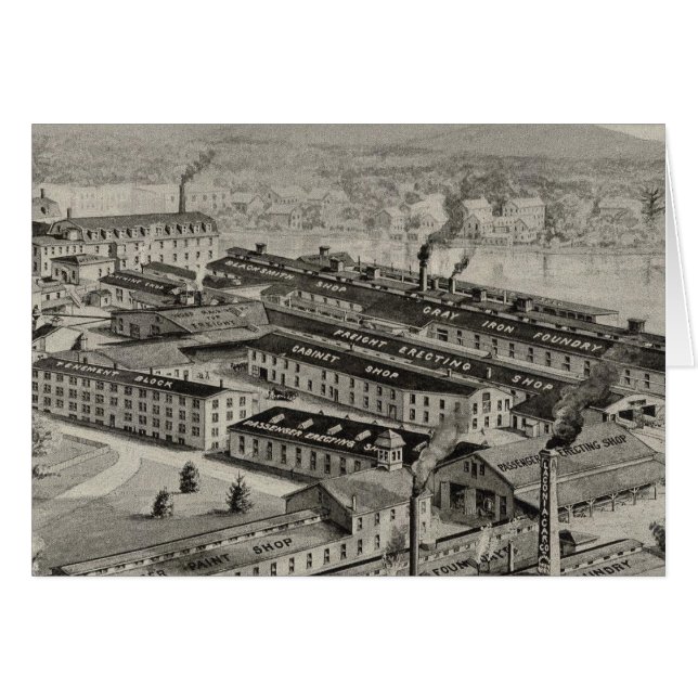 Laconia Car Company Hälsningskort (Framsidan Horizontal)