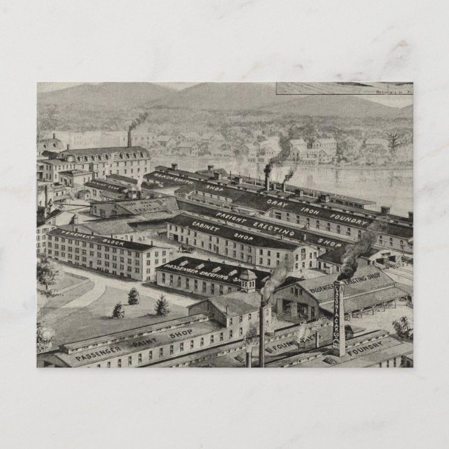 Laconia Car Company Vykort (Framsida)