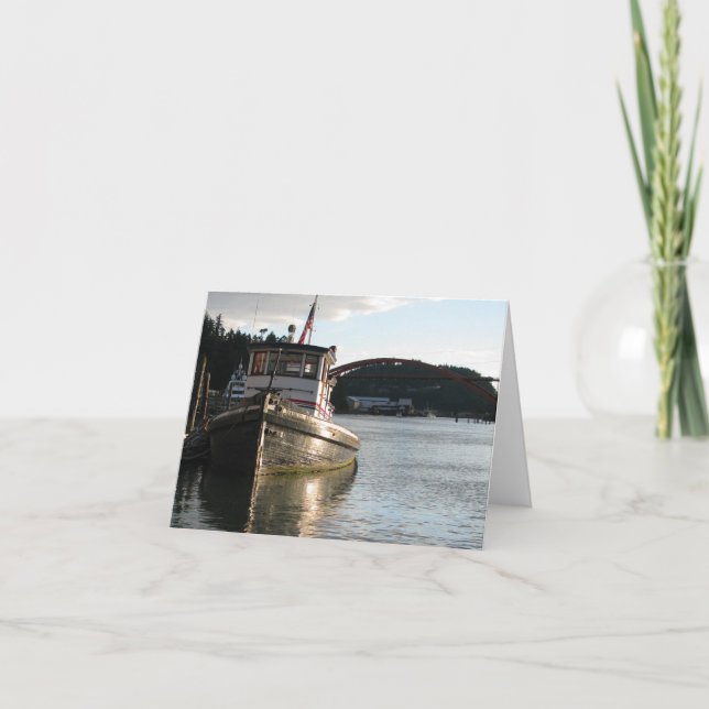 LaConner bogserbåt Kort (Framsida)