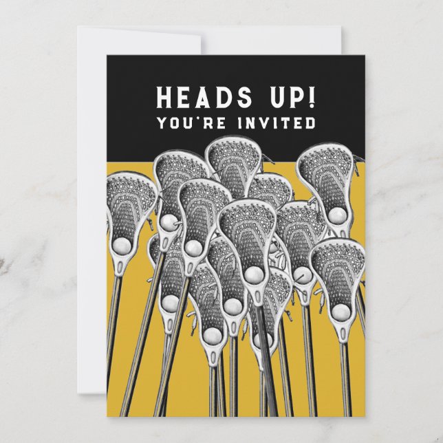 Lacross-fest-inbjudningar Inbjudningar (Framsida)