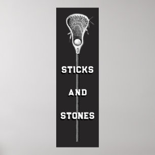 Lacross Sportaffisch Poster