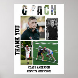 Lacross Tränare Seniornatten Examen Poster