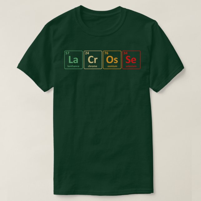 lacrosse 18 t shirt (Design framsida)