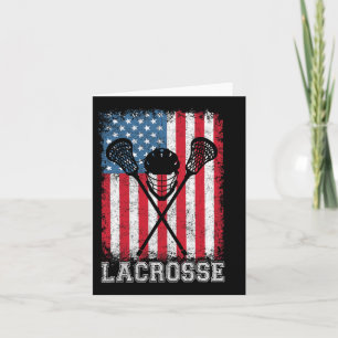Lacrosse American Flagga Lax Helmet Sticks 4th Ju Kort