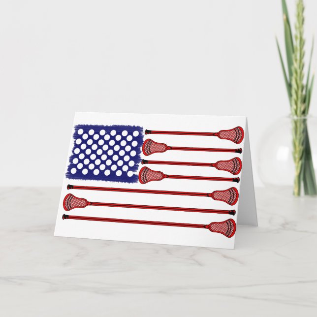 Lacrosse AmericasGame Kort (Framsida)