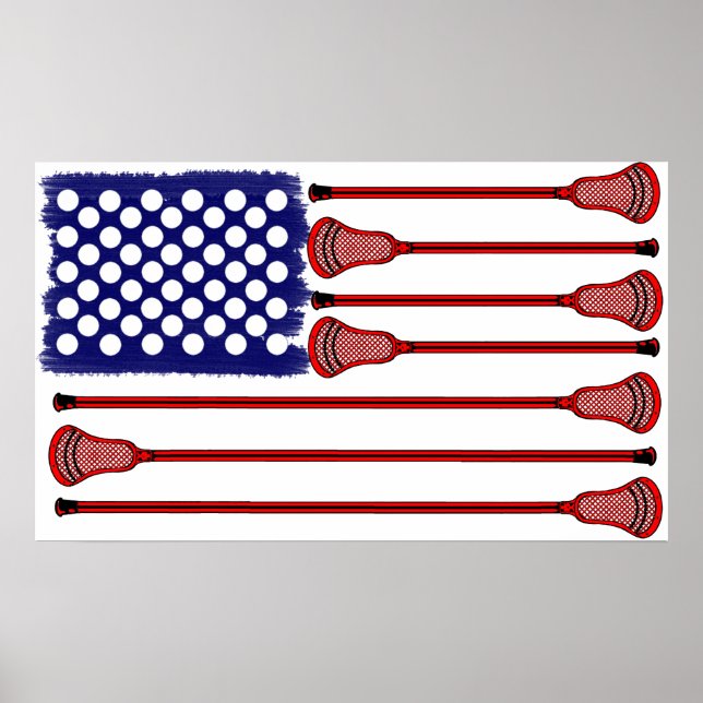 Lacrosse AmericasGame Poster (Framsidan)