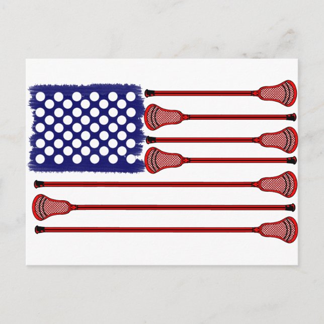 Lacrosse AmericasGame Vykort (Framsida)