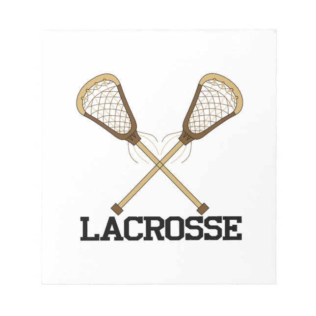 Lacrosse Anteckningsblock (Framsida)