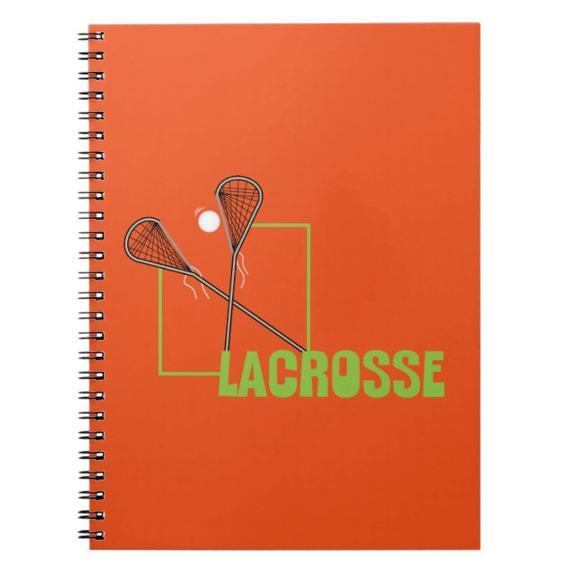 Lacrosse Anteckningsbok (Framsidan)