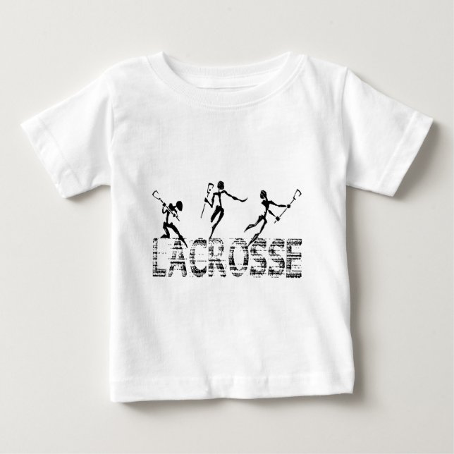 Lacrosse Baby Långärmad T-Shirt (Framsida)