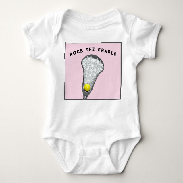 Lacrosse Baby T-Shirt (Framsida)