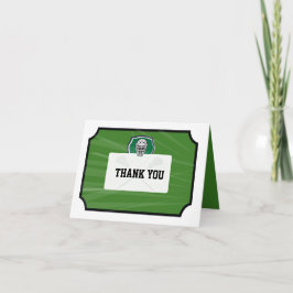 Lacrosse Biljett VIP Pub Mitzvah - tackkort Inbjudan