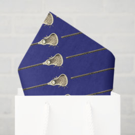 Lacrosse Blå Sportvävnadspapper