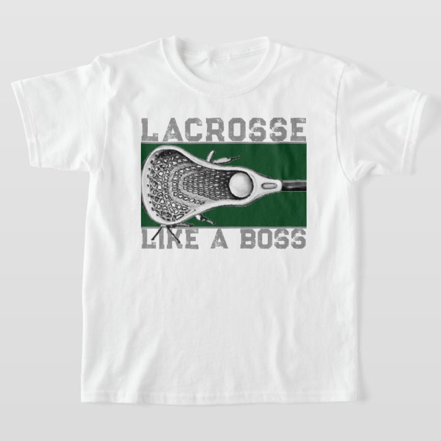 Lacrosse Boss T Shirt (Laydown)