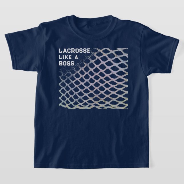 Lacrosse Boss T Shirt (Laydown)