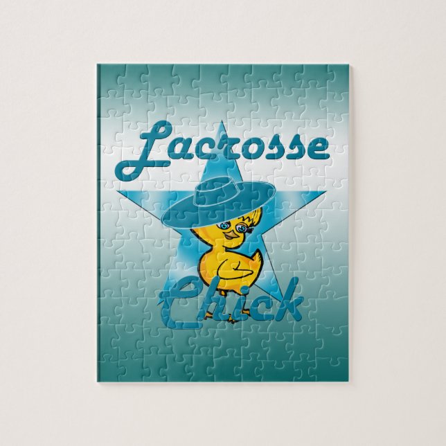 Lacrosse Chick #7 Pussel (Vertikal)