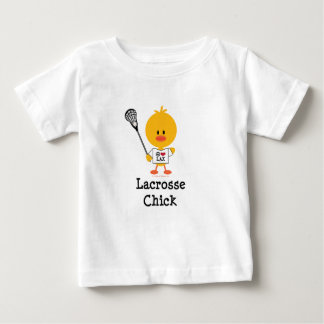 Lacrosse Chick Baby T-shirt