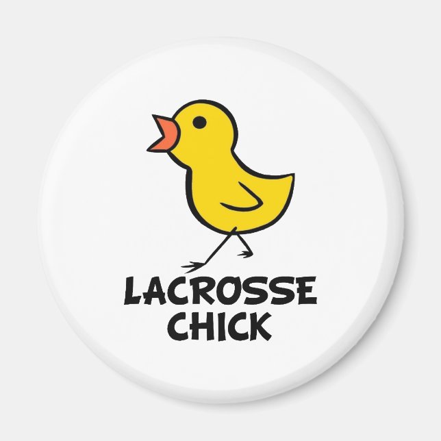 Lacrosse Chick Magnet (Framsidan)