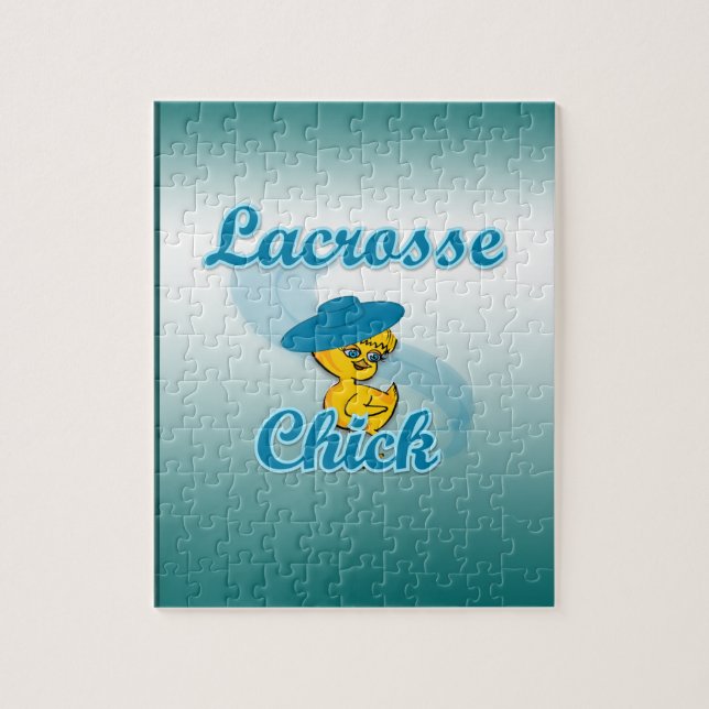 Lacrosse-Chick nr 3 Pussel (Vertikal)