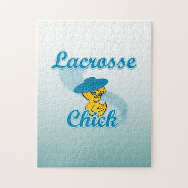 Lacrosse-Chick nr 3 Pussel (Vertikal)