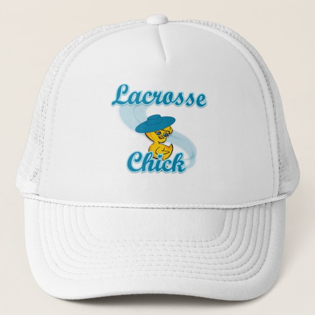 Lacrosse-Chick nr 3 Truckerkeps (Framsida)
