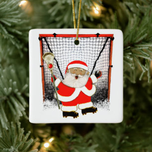 Lacrosse Collecsible Julgransprydnad Keramik
