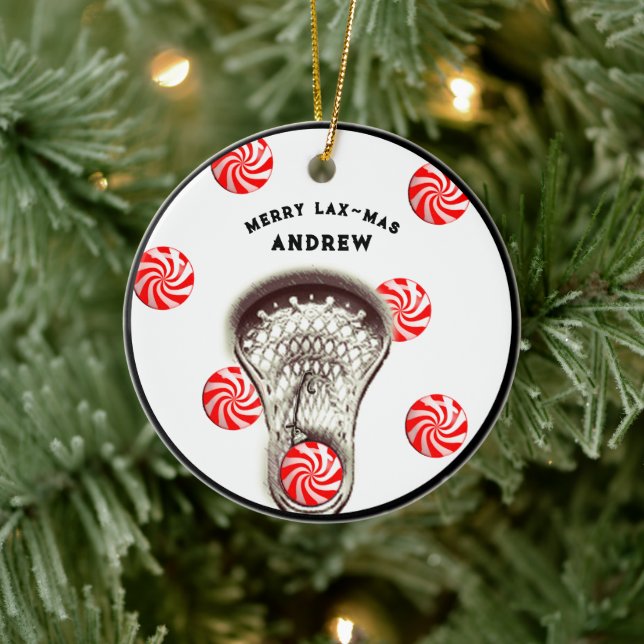 Lacrosse Collecsible Julgransprydnad Metall (Träd)