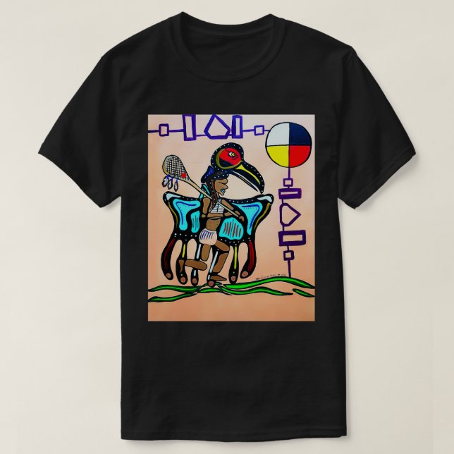 Lacrosse Creators match Classic TShirt T Shirt (Design framsida)