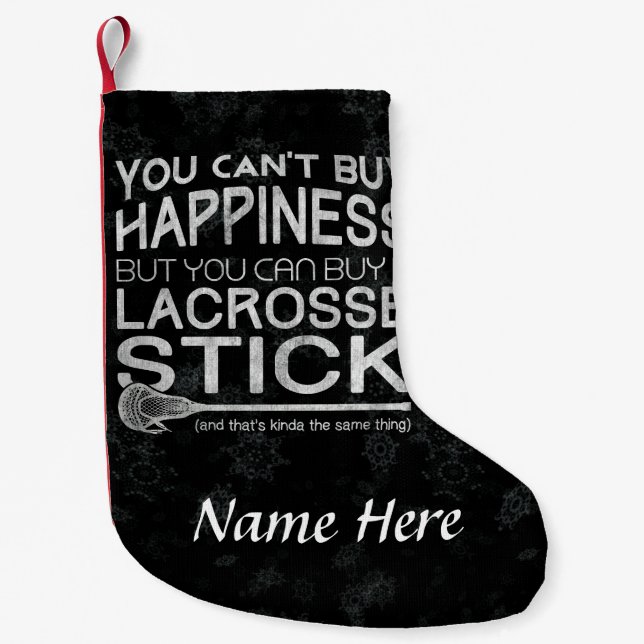 Lacrosse Design-julklapp Liten Julstrumpa (Framsidan)