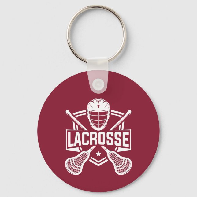 Lacrosse Design  Nyckelring (Framsida)