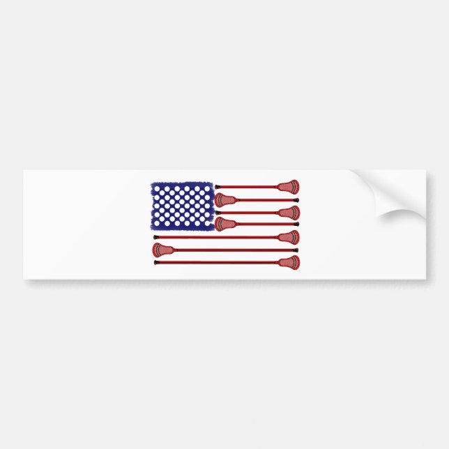 Lacrosse Designs AmericasGame2 Klistermärke (Framsidan)