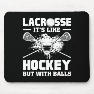 Lacrosse Det är som hockey men med roliga spelare Musmatta