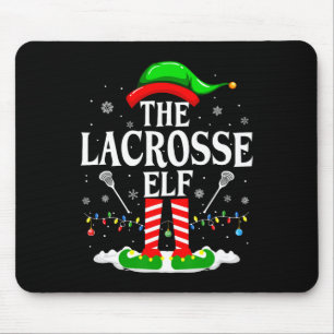 Lacrosse Elf Funny Matching Julafton Lacrosse Chri Musmatta