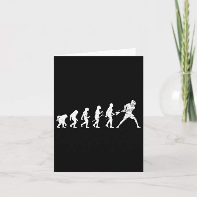 Lacrosse Evolution - Lacrosse Player Evolution Kort (Framsida)
