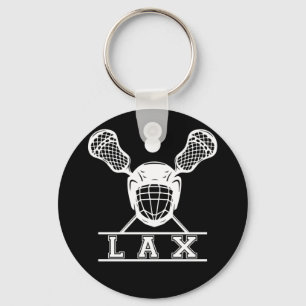 Lacrosse fäster Emblem för LAX-spelare Nyckelring