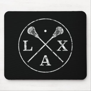 Lacrosse fäster Emblem I Tee for LAX Players and Musmatta
