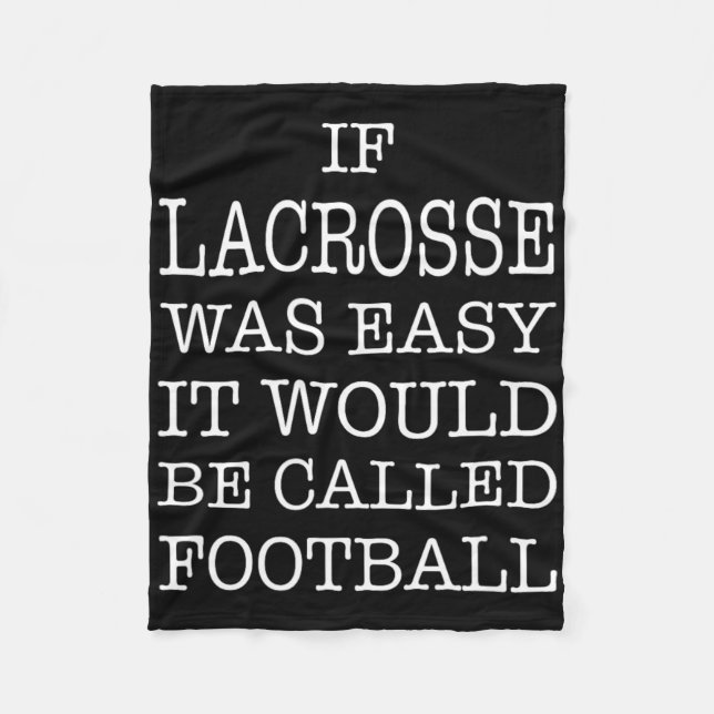 Lacrosse Fleecefilt (Framsidan)