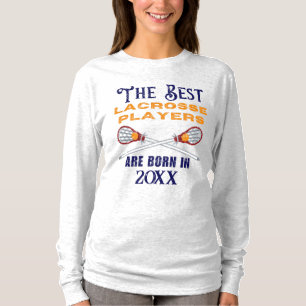 Lacrosse-födelsedag - Anpassningsbar T Shirt
