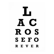 Lacrosse Forever Print - stor