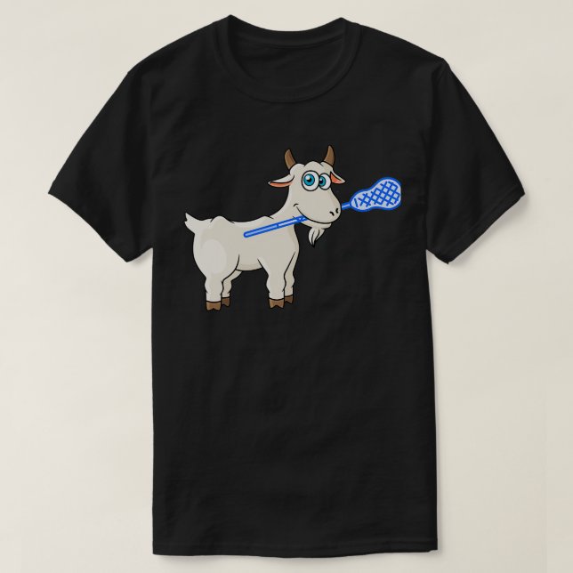 Lacrosse-get, kute t shirt (Design framsida)